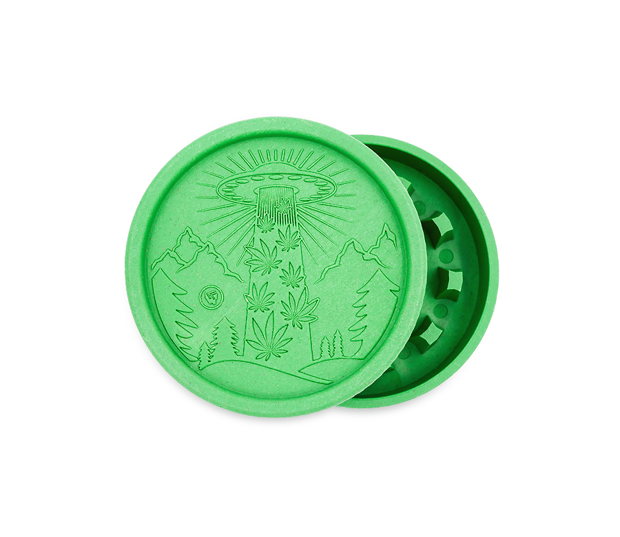 Hemp Grinder - 420 Alien (⌀55 mm / 2-parts)