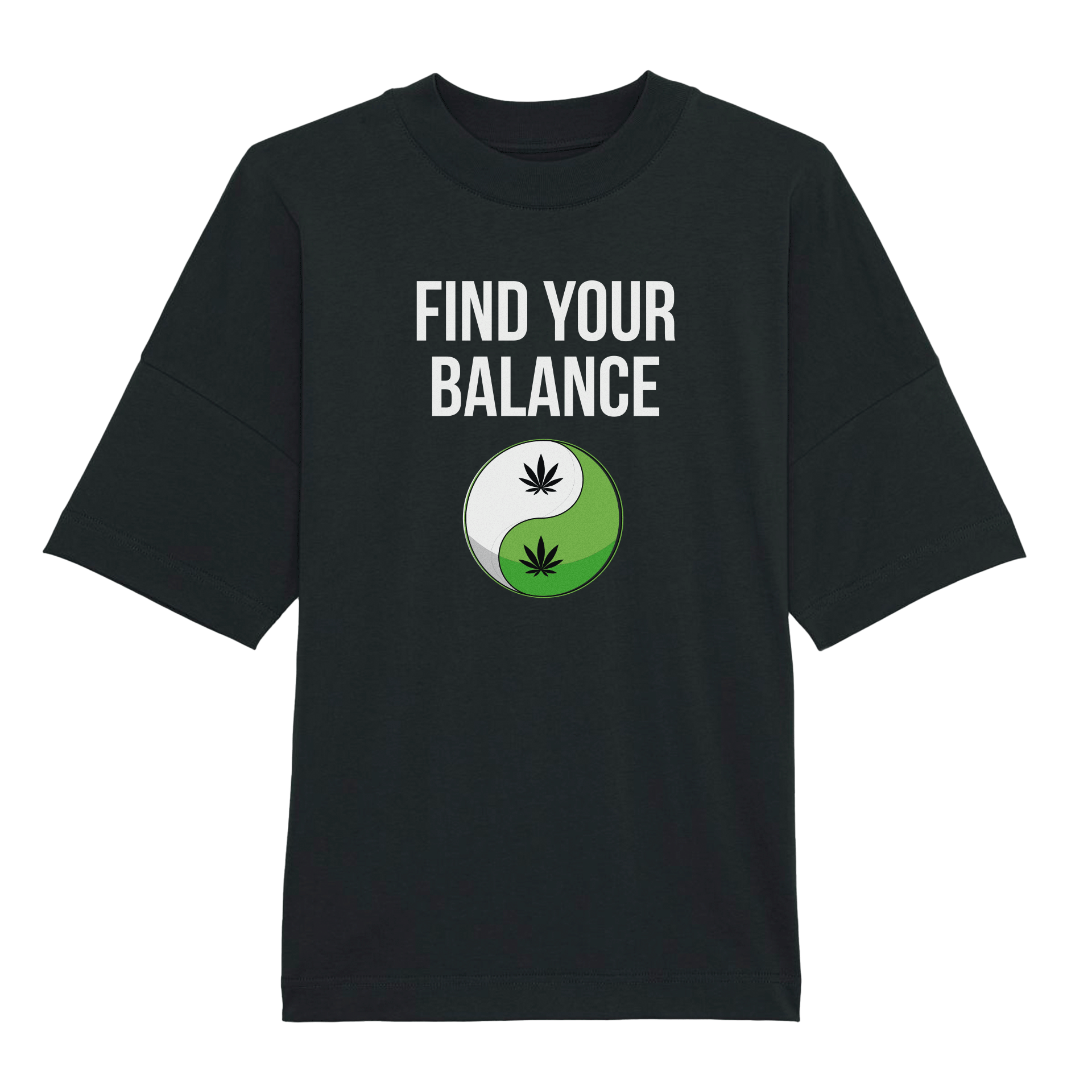 Premium Oversized Shirt Unisex - FIND YOUR BALANCE