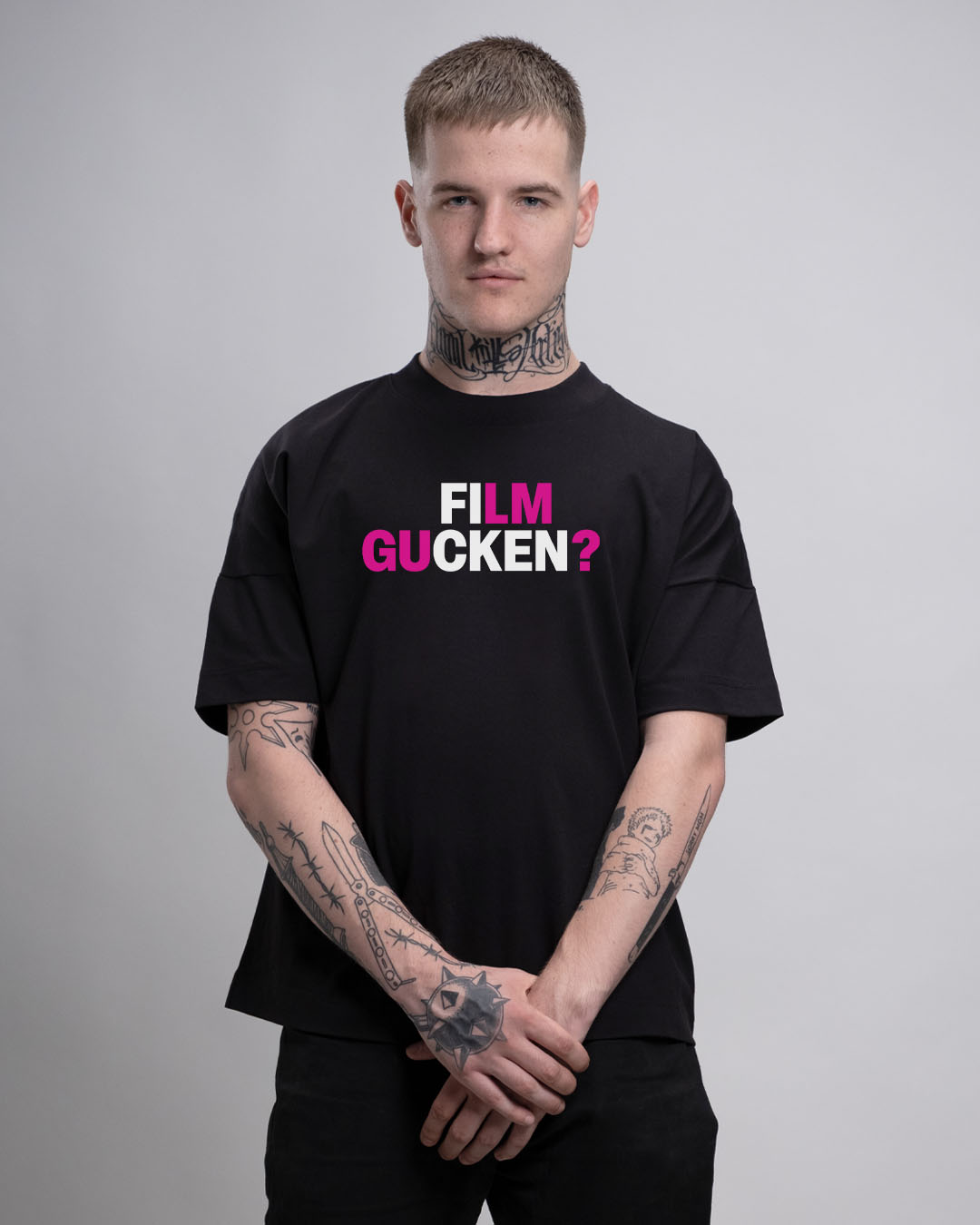 Premium Oversized Shirt Unisex - FILM GUCKEN?