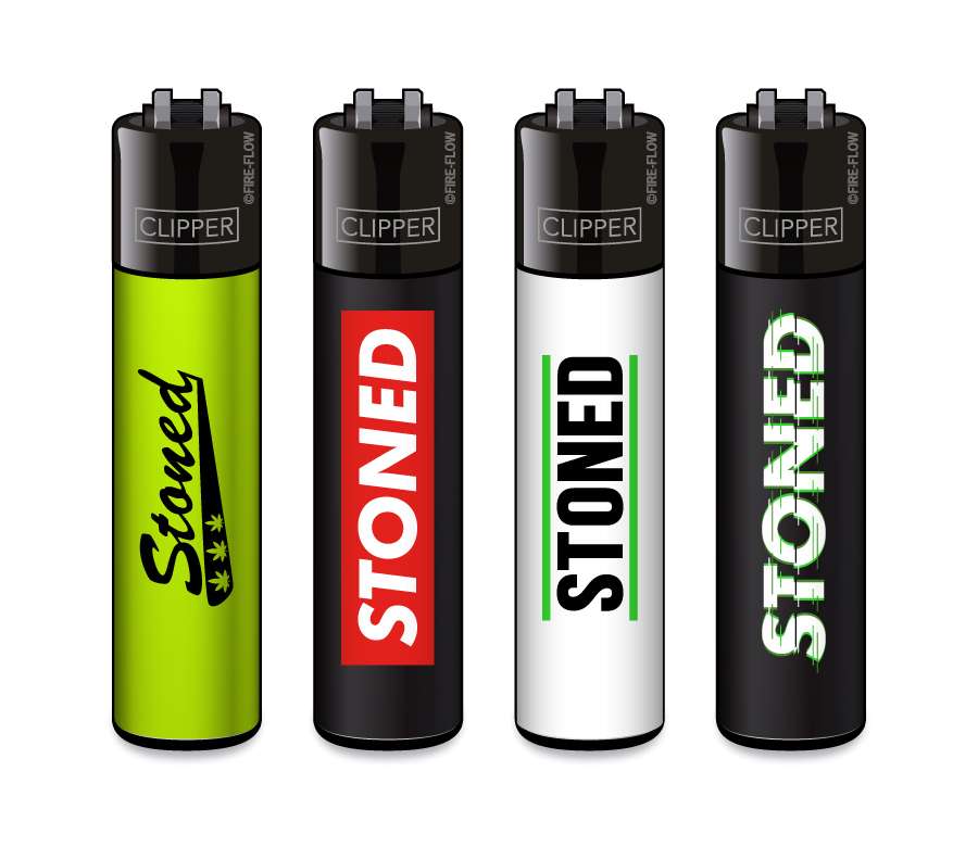 STONED - 4er Set CLIPPER CLASSIC Large