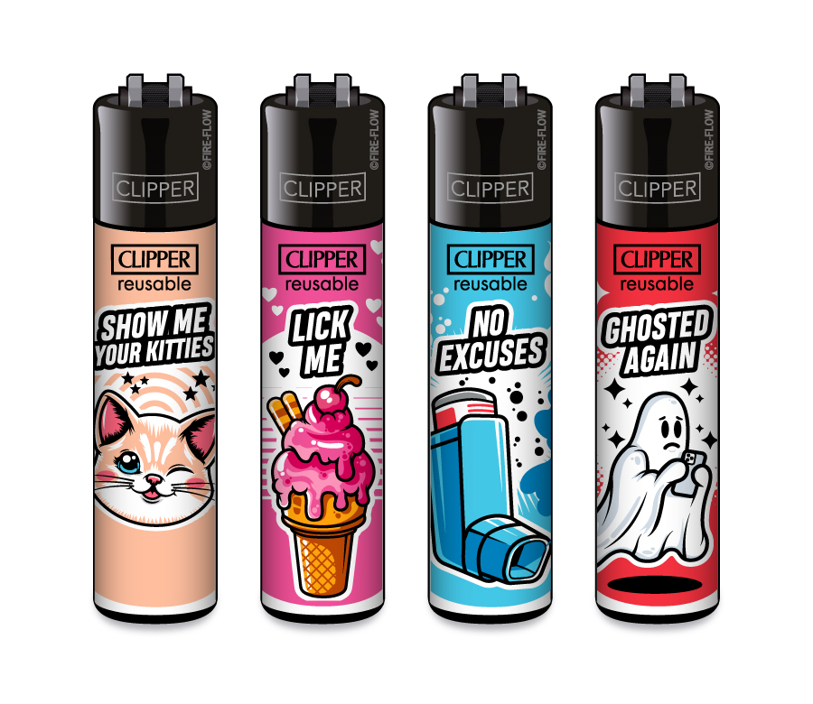 Mix Slogan #12 - 4er Set CLIPPER CLASSIC Large