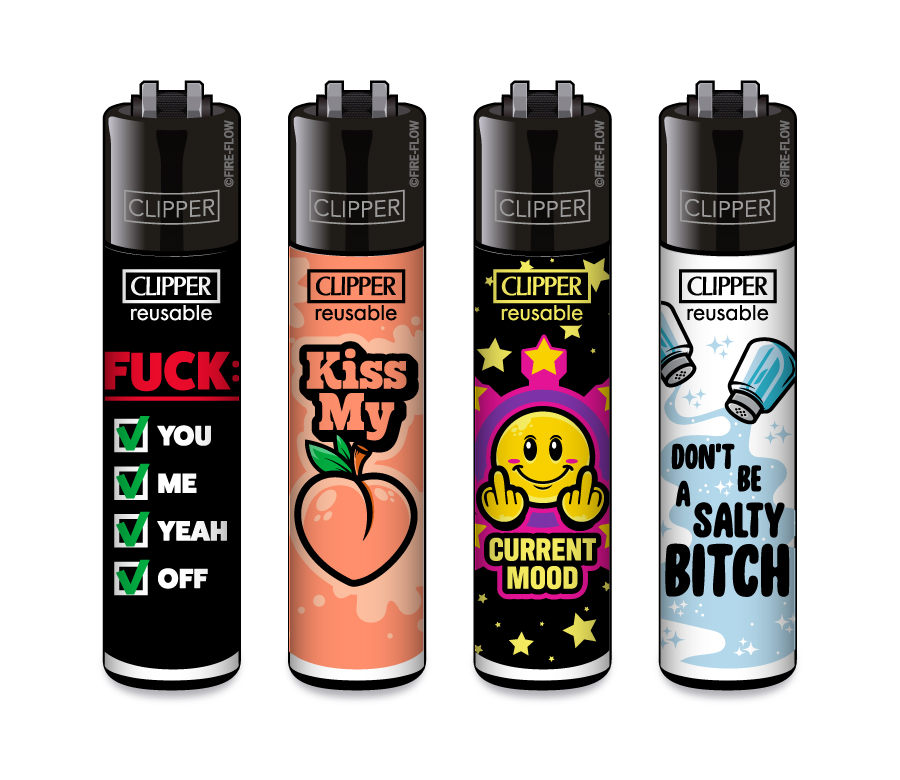 MIX SLOGAN #13 - 4er Set CLIPPER CLASSIC Large