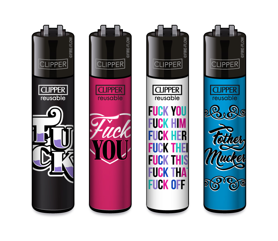 Fuck Collection - 4er Set CLIPPER CLASSIC Large