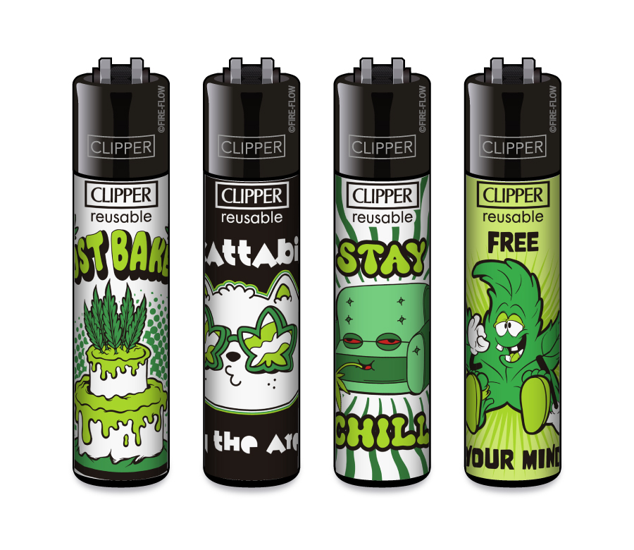 WEED STATES 2 - 4er Set CLIPPER CLASSIC Large