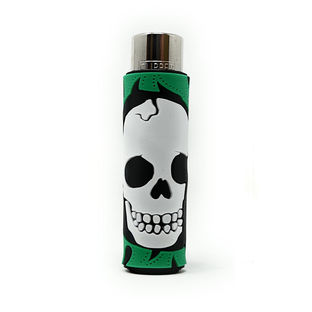 CLIPPER LARGE PVC COVERS - Devil Skulls