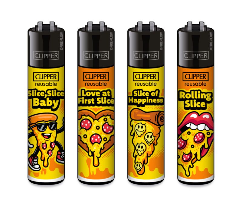 Large Pizza #2 - 4er Set CLIPPER CLASSIC Large