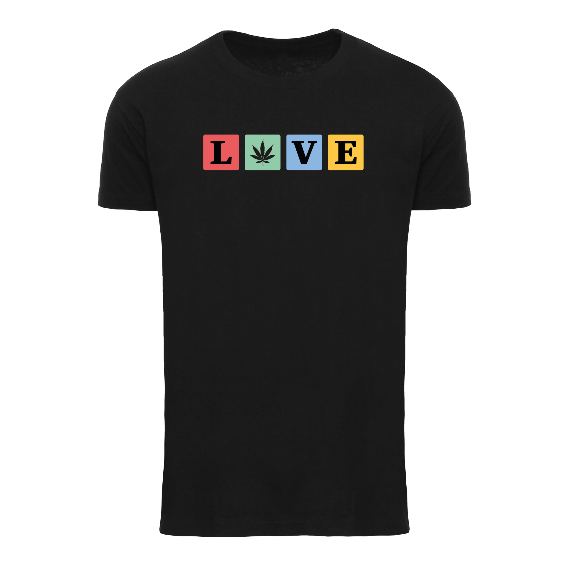 Basic Herren T-Shirt - 420 LOVE