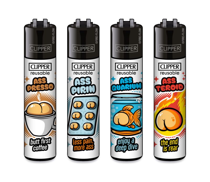 Large Ass Collection #2 - 4er Set CLIPPER CLASSIC Large