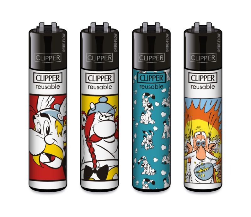 Asterix & Obelix - 4er Set CLIPPER CLASSIC Large