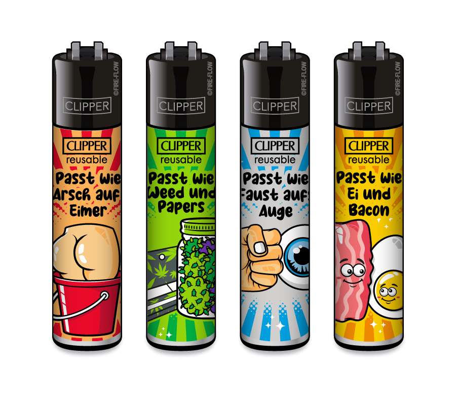 PASST! - 4er Set CLIPPER CLASSIC Large