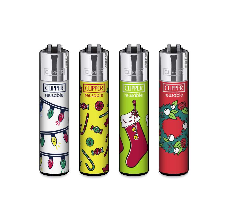 X-Mas - 4er Set CLIPPER CLASSIC Micro