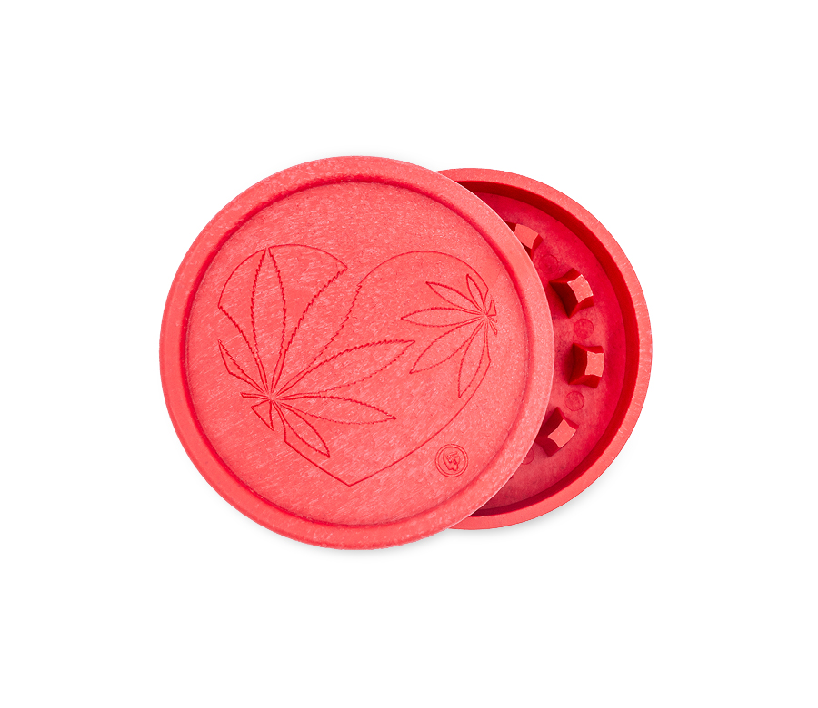 Hemp Grinder - 420 Heart (⌀55 mm / 2-parts)