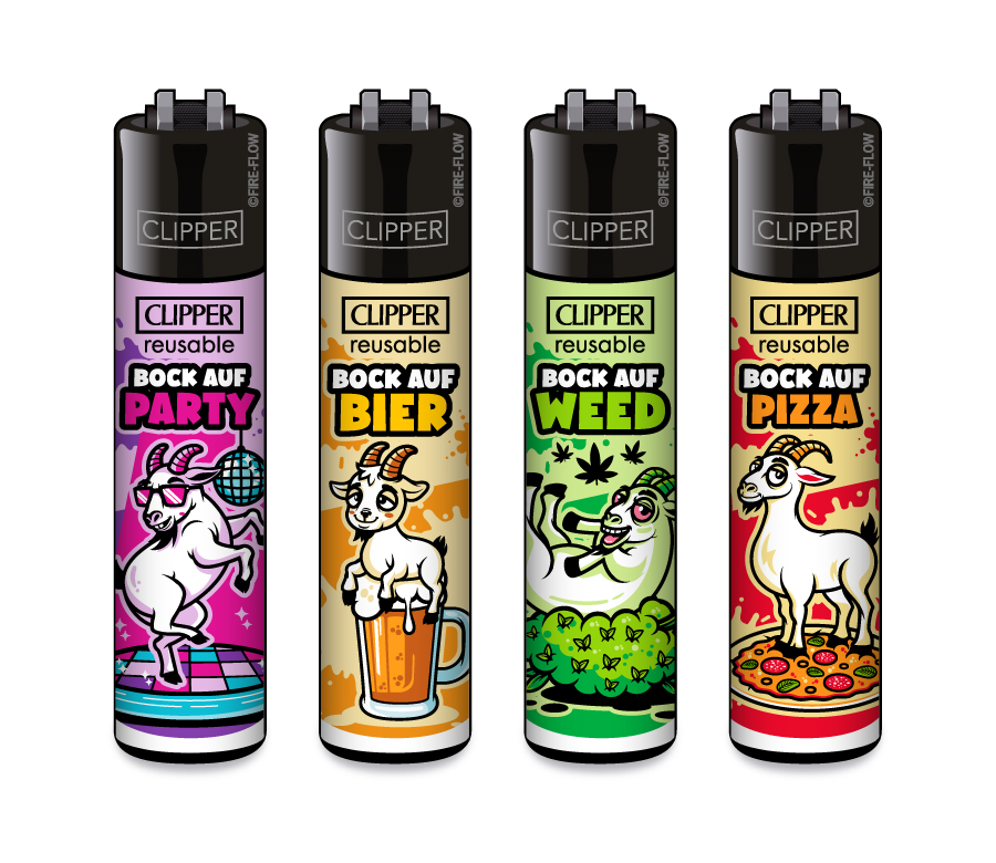 Bock auf - 4er Set CLIPPER CLASSIC Large