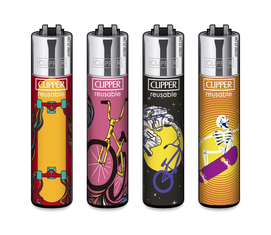 BMX & Skate - 4er Set CLIPPER CLASSIC Large
