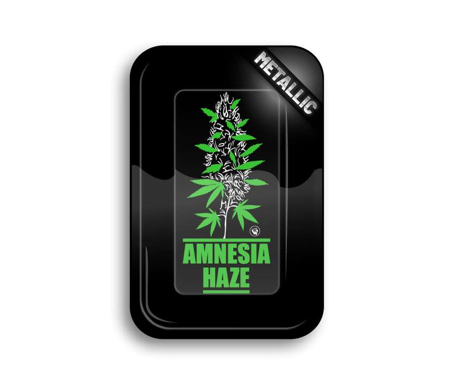 Metal Rolling Tray - Plantz Amnesia Haze (275 mm x 175 mm)