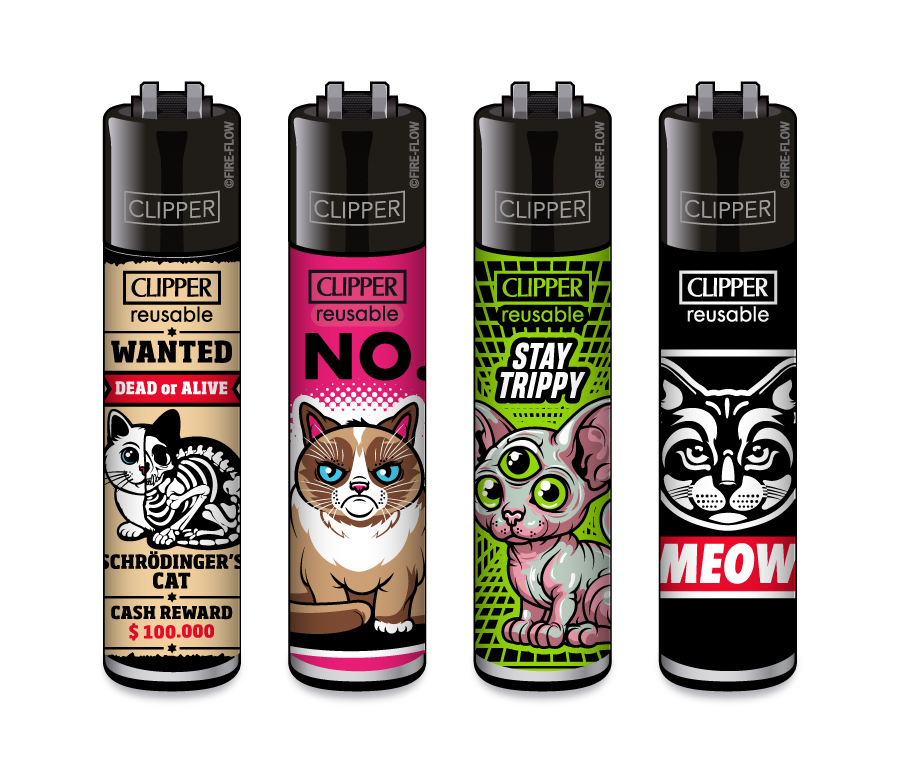 Catz #3 - 4er Set CLIPPER CLASSIC Large