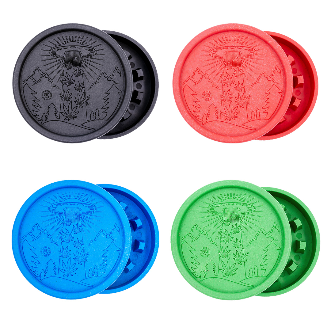 Hemp Grinder - 420 Alien (⌀55 mm / 2-parts)