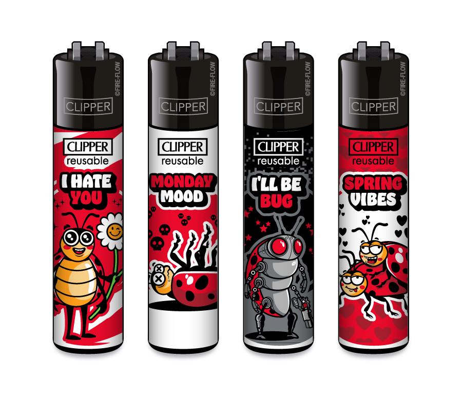 Ladybirds #2 - 4er Set CLIPPER CLASSIC Large