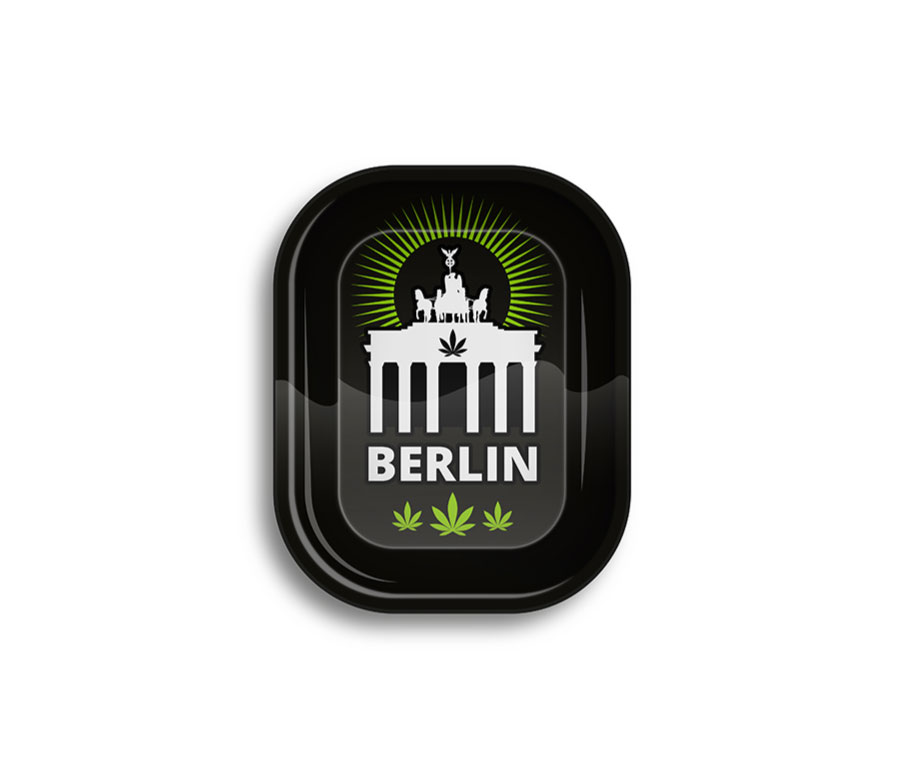 Metal Rolling Tray Berlin Brandenburger Tor (140 mm x 180 mm)