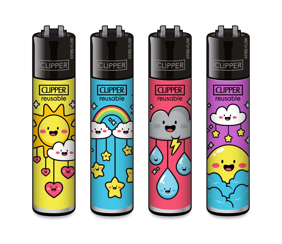 Sun & Rain - 4er Set CLIPPER CLASSIC Large 