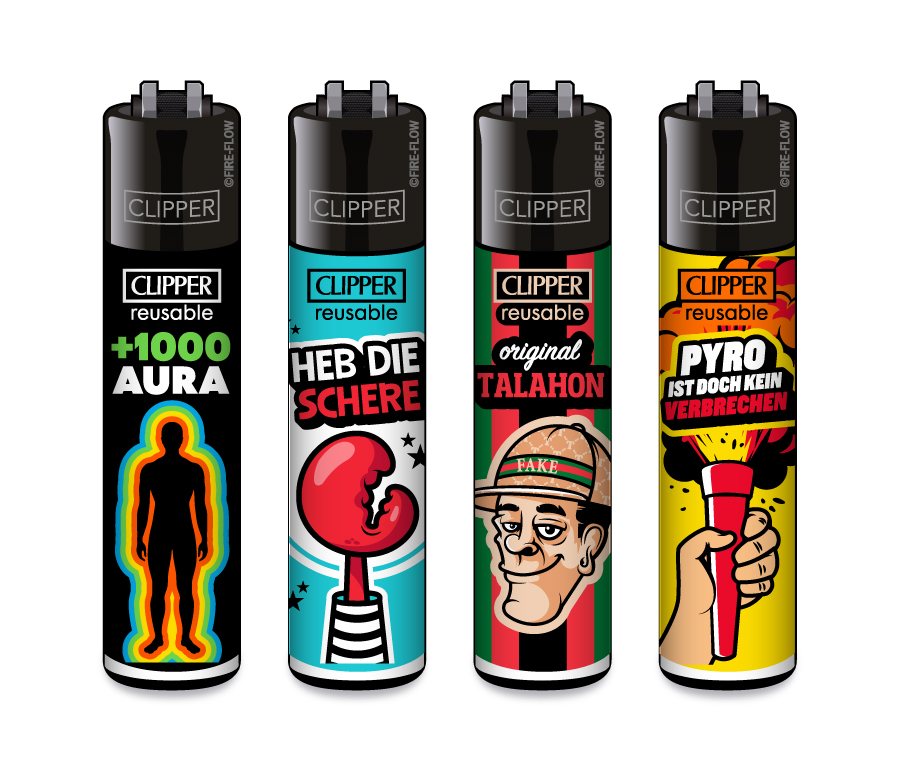 Jugendwort #9 - 4er Set CLIPPER CLASSIC Large