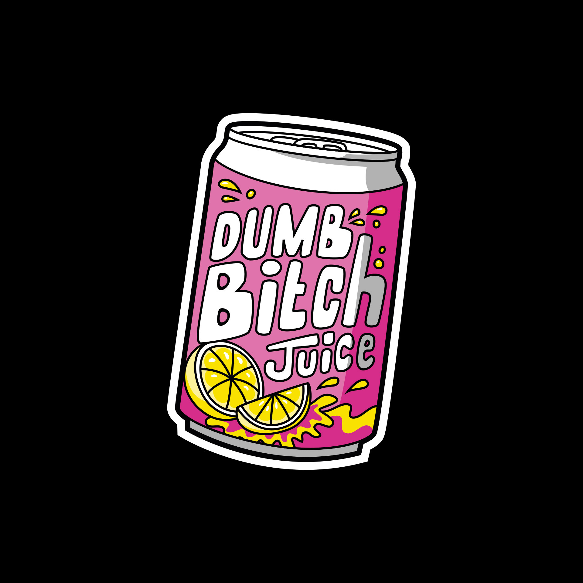 Basic Damen T-Shirt - DUMP B*TCH JUICE