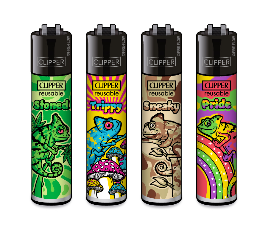 CHAMELEON 2 - 4er Set CLIPPER CLASSIC Large