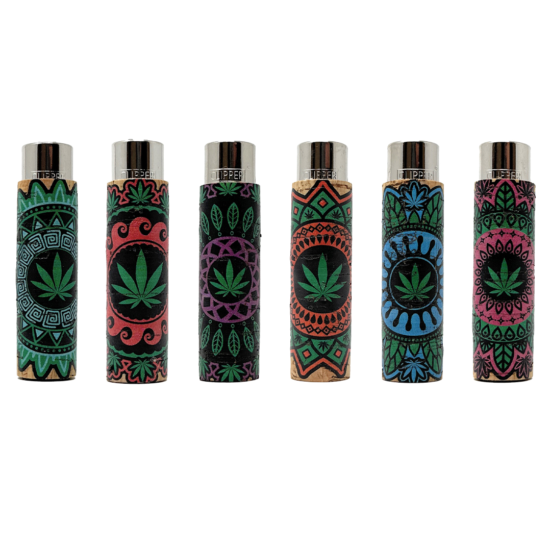 CLIPPER LARGE CORK COVERS - Mandala Leaves FF