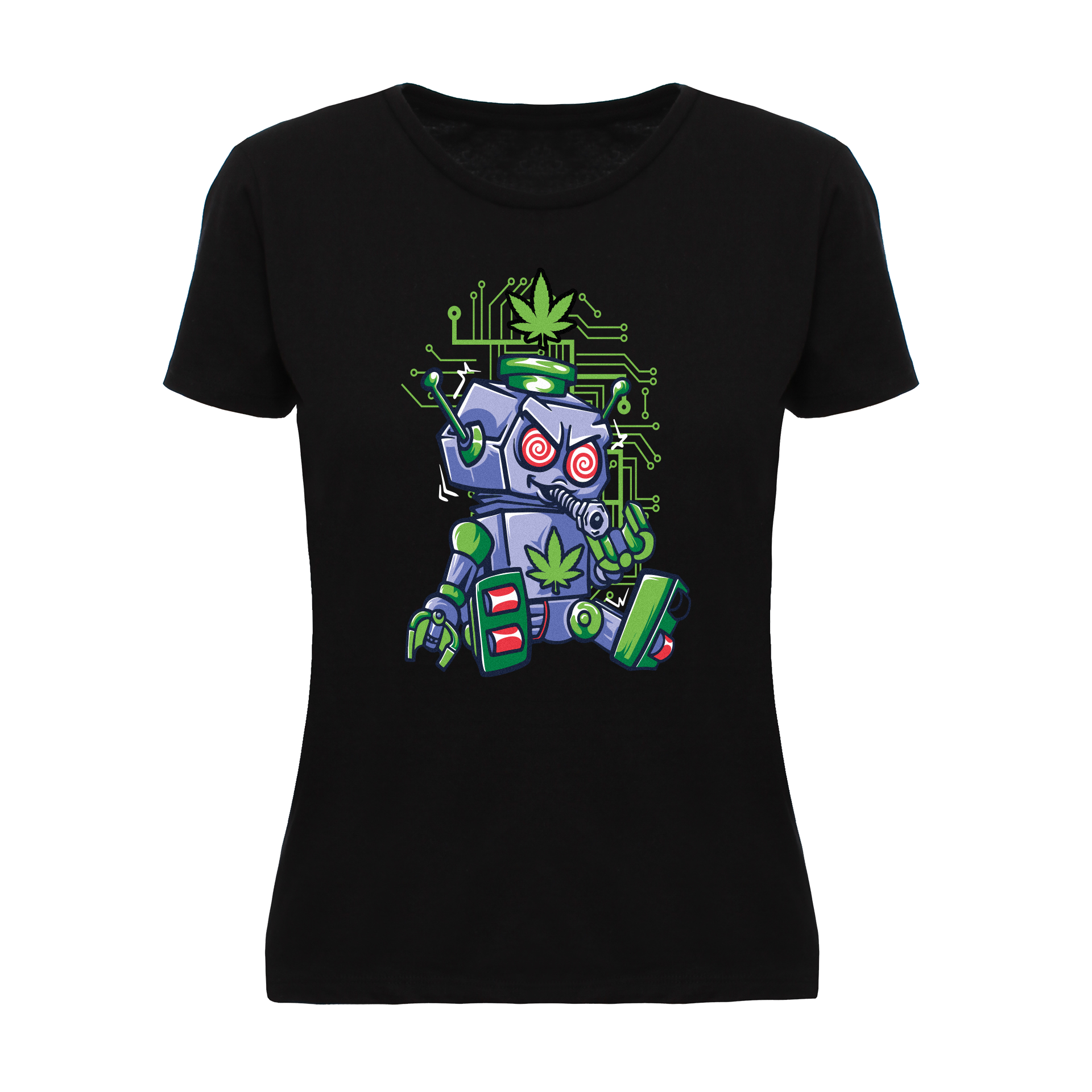 Basic Damen T-Shirt - 420 ROBOT