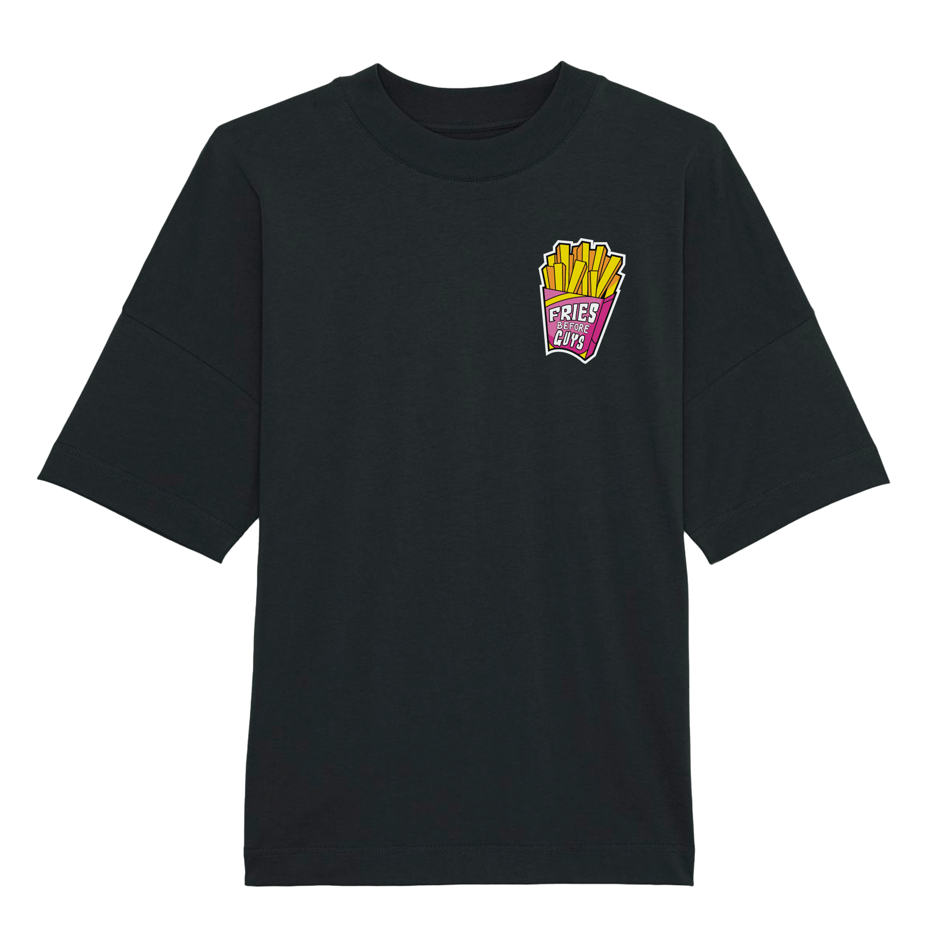 Premium Oversized Shirt Unisex - FRIES BEFORE GUYS