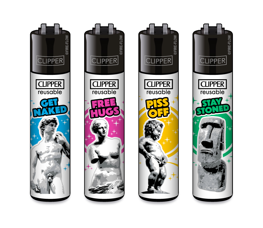 Large Sculptures - 4er Set CLIPPER CLASSIC Large