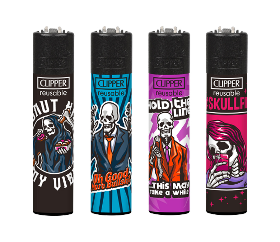 Skulls #23 - 4er Set CLIPPER CLASSIC Large