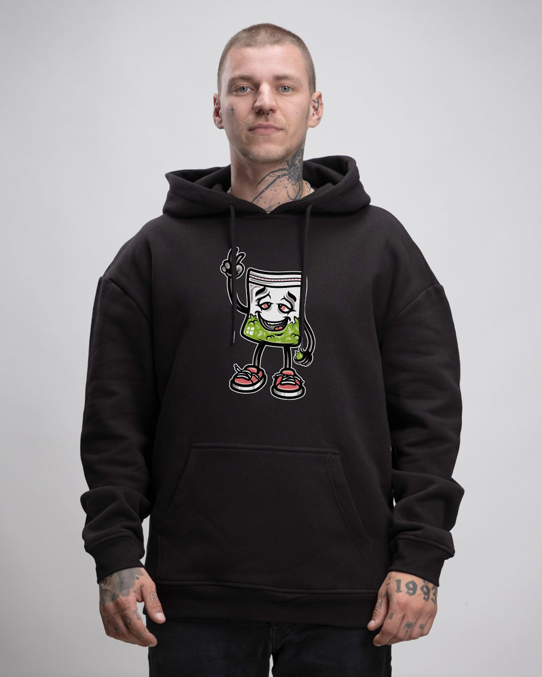 Oversized Hoodie Unisex - 420 CHARACTERS BAGGY