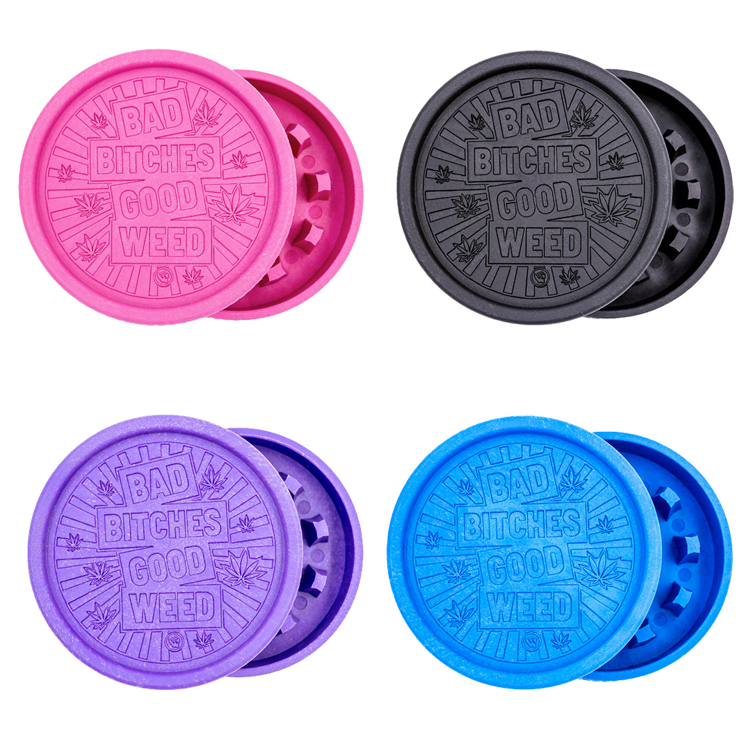Hemp Grinder - Bad B*tches (⌀55 mm / 2-parts)