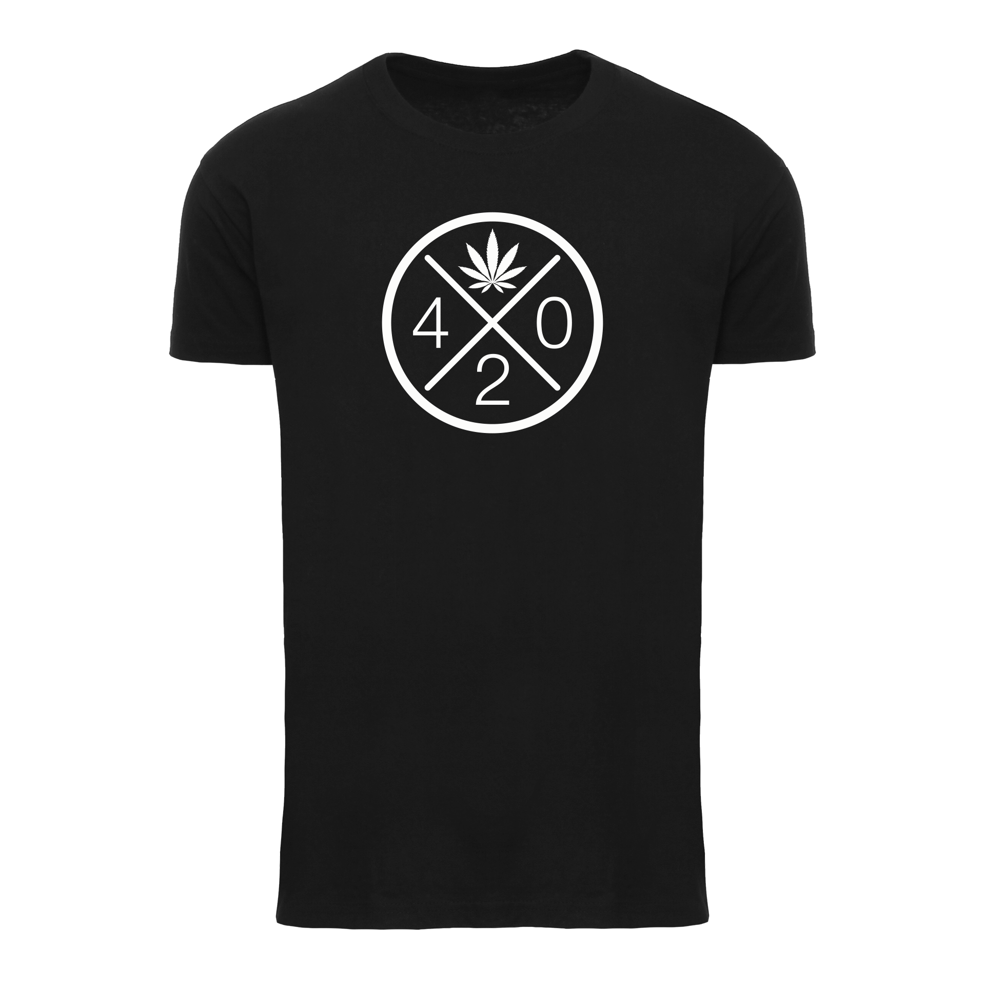 Basic Herren T-Shirt - 420 LOGO