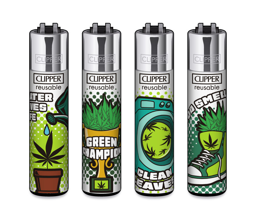 Weed Status - 4er Set CLIPPER CLASSIC Large