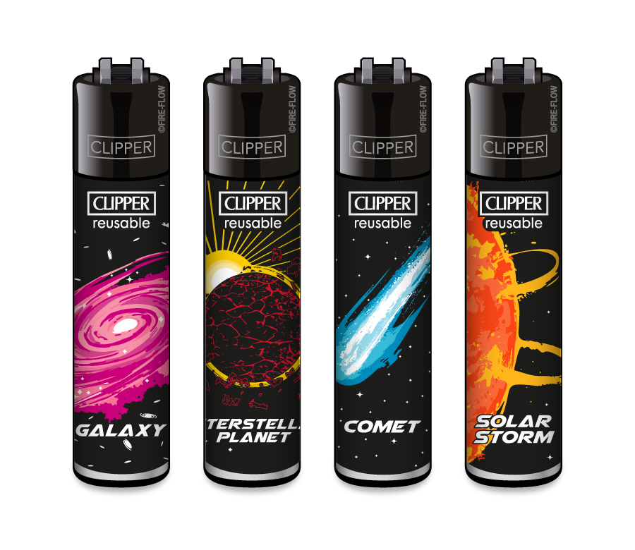 Universe - 4er Set CLIPPER CLASSIC Large