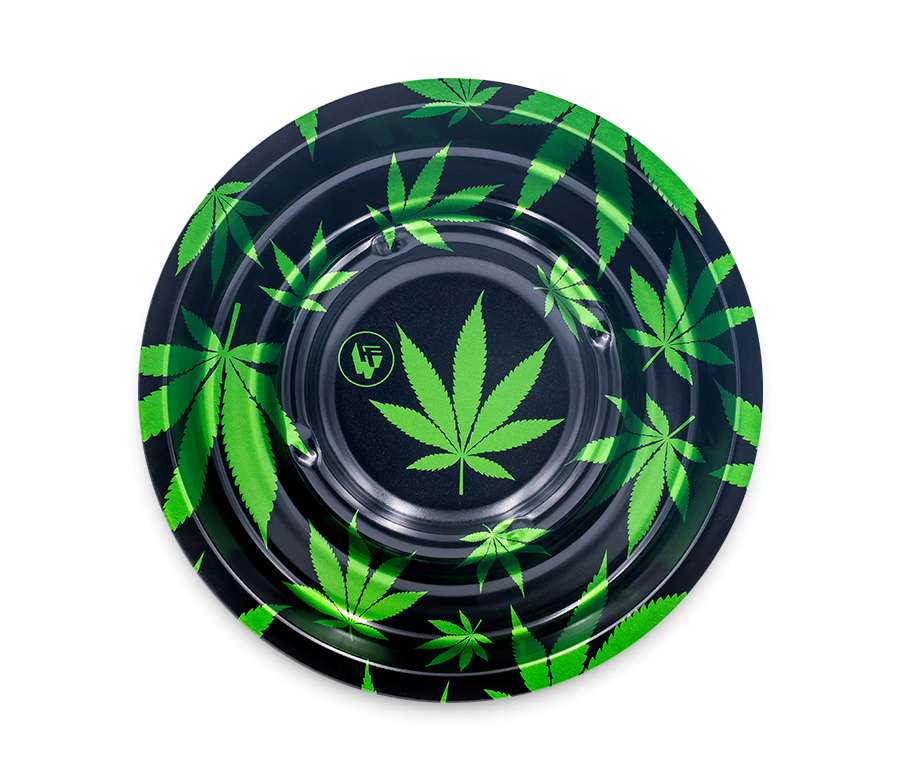 FIRE-FLOW™ Metal Coffeeshop Leaves Green (⌀160 mm)