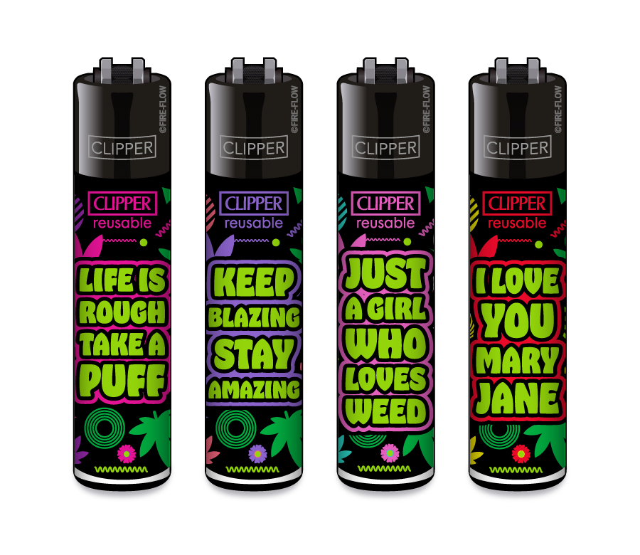 Weed Statements #8 - 4er Set CLIPPER CLASSIC Large